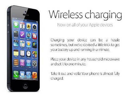 Microwave iPhone Charging Hoax Makes Rounds of 'Net » Social Zoo ...