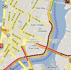 Google mapping Sandy disaster