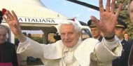 Pope Benedict Last Tweet Helicopter