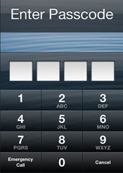 Access to iOS via password bypass.