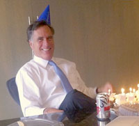 Tgg Romney posts Mitt picture to Instagram.