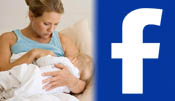Facebook bans mother from posting breastfeeding pictures.