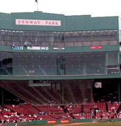 Reporter at Fenway almost hit with ball during selfie shot.