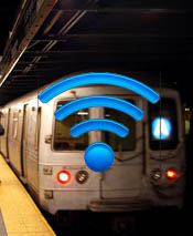 NYC brings Wi-Fi and cell service to subways.