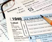 April 15 - tax due date.
