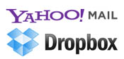Yahoo partners with Dropbox.