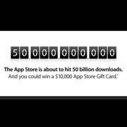 App Store nears 50 billionth download