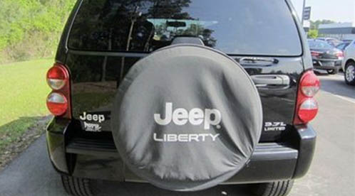 Back of Jeep Liberty recall gas tank
