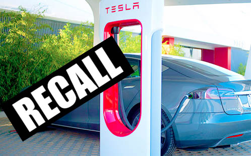 Tesla Seat Latch Recal