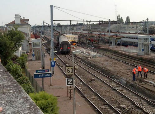 Rail accident Bretigny-Sur-Orge