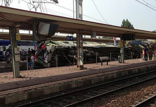 Accidentes y descarrilamientos de trenes en Bretigny-Sur-Orge