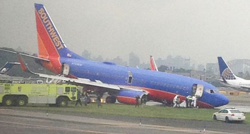 Southwest airlines 737 failed landing gear