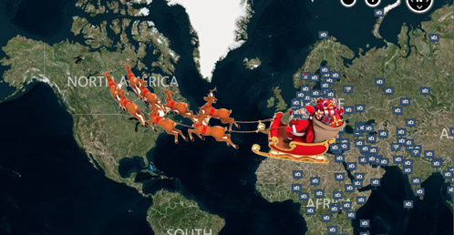 Track Santa on Christmas Eve