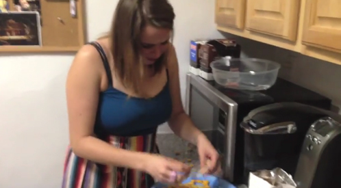 Drunk wife makes new kind of grilled cheese sandwich